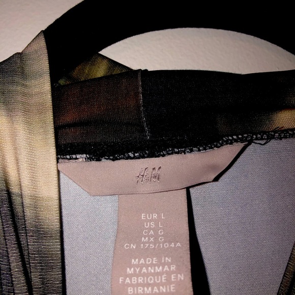 HM Fitted, knee-length dress in jersey with a turtleneck and long, long sleeve - Picture 3 of 7